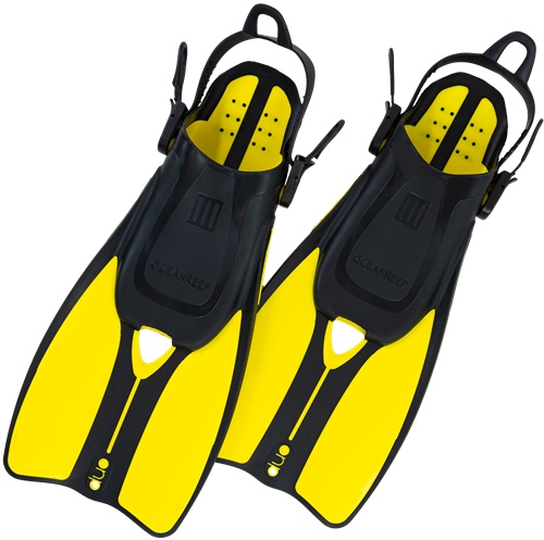Duo 2 snorkelvinnen Geel