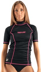 Seac Sub T-SUN Kort Dames Zwart 