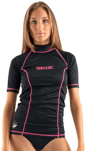 Seac Sub T-SUN Kort Dames Zwart 