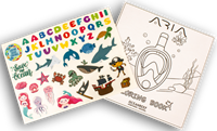 Aria Junior snorkelmasker-3