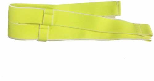 Aria maskerband Fluor Geel