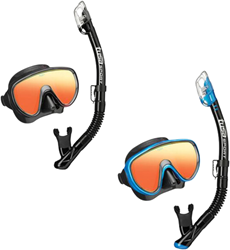 Tusa Sport Serena Snorkelset - Mirrored (UC1625PMQB)