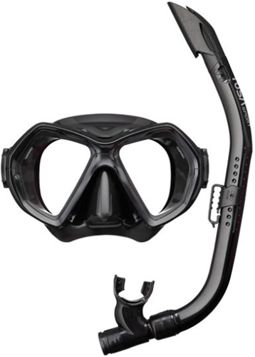 Tusa Sport Elite Snorkelset (UC0106) Zwart