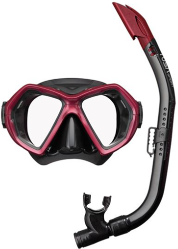 Tusa Sport Elite Snorkelset (UC0106) Rood