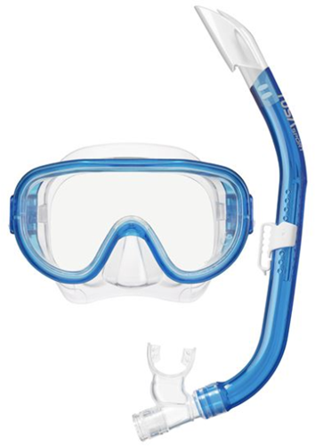 Tusa Sport Elite Snorkelset (UC0110) Blauw