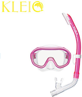 Tusa Sport Kleio Mini Fit Snorkelset (UC-0211P) Roze