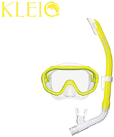 Tusa Sport Kleio Mini Fit Snorkelset (UC-0211P) Geel