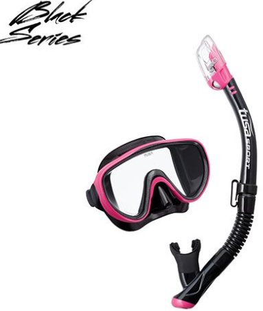 Tusa Sport Serena Snorkelset (UC1625PQ) Roze