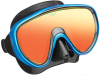 Tusa Sport Serena Snorkelset - Mirrored (UC1625PMQB) Blauw-2