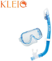 Tusa Sport Mini-Kleio Dry Snorkelset (UC-2022P) Blauw