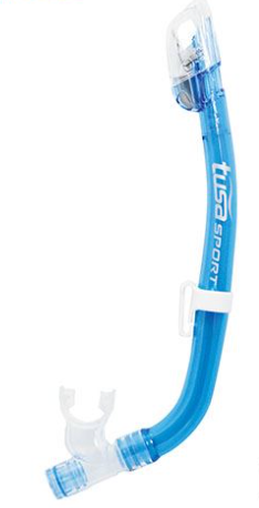 Tusa Sport Mini-Kleio Dry Snorkelset (UC-2022P) Blauw-3