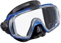 Tusa Sport Visio Tri-Ex Snorkelset (Blauw) Blauw-2