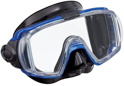 Tusa Sport Visio Tri-Ex Snorkelset (Blauw) Blauw-2