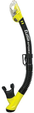 Tusa Sport Imprex 3D Dry Snorkelset (UC-3325P) Geel-3