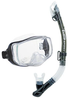 Tusa Sport Imprex 3D Dry Snorkelset (UC-3325P) Smoke