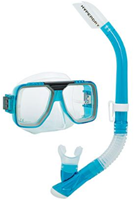 Tusa Sport Liberator Snorkelset (UC-5019P) Blauw