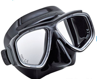 Tusa Sport Splendive Snorkelset (UC-7519P) Zwart-2