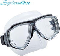 Tusa Sport Splendive Snorkelset Smoke-2