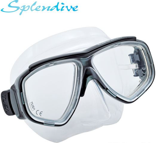 Tusa Sport Splendive Snorkelset Smoke-2