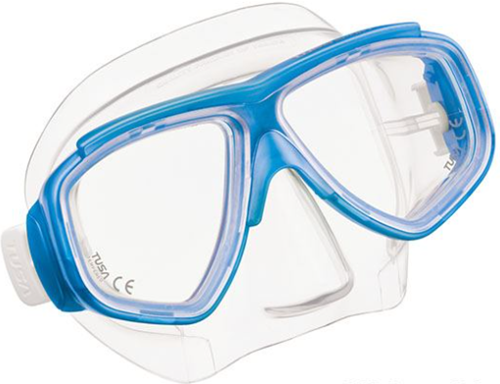 Tusa Sport Splendive Snorkelset (UC-7519P) Blauw-2