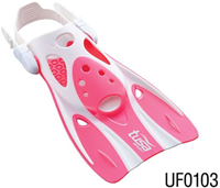 Tusa Sport Mini Kleio Hyperdry Snorkelset (UC-0201) Roze Medium-3