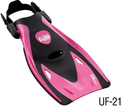 Tusa Sport Serene Snorkelset (UC-1521Q) Roze Medium-3