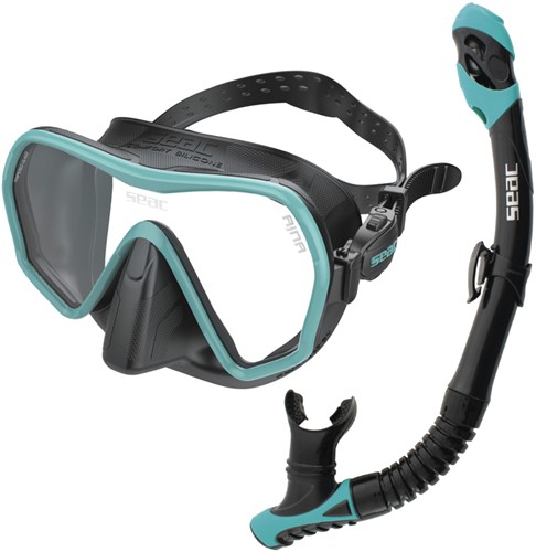 Seac Sub Snorkelset Bis Ajna + Reverse Dry