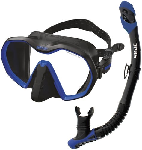 Seac Sub Set bis Icona Dry Blauw