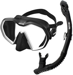Seac Sub Snorkelset Masker Icona + Dry snorkel 
