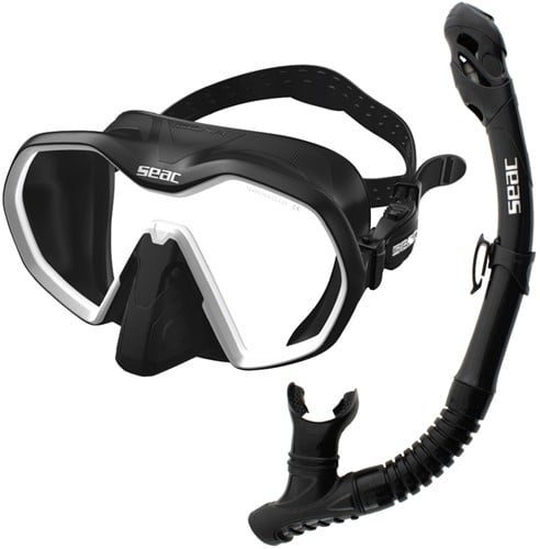 Seac Sub Snorkelset Masker Icona + Dry snorkel 