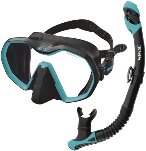 Seac Sub Set bis Icona Dry Turquoise