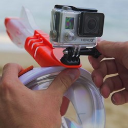 Holder met camera support